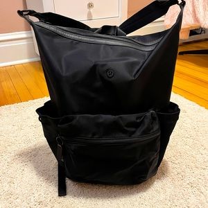 New Lululemon- Easy Days Black Backpack